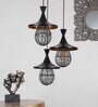 Shinova Black Iron Hanging Light  | E27 holder | without Bulb |  Eliante