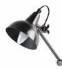 Corner Black Adjustable Study Lamp With Iron Base