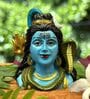 Shiv Ji Multicolour Marble Idol