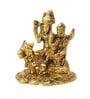 Golden Shiv Parivar God Idol