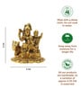Golden Shiv Parivar God Idol