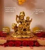 Golden Shiv Parivar God Idol