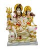 Shiv Parivar Handpainted Idol