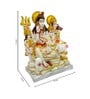Shiv Parivar Handpainted Idol