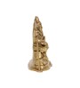 Shiv Parvati Gold & Yellow Brass Idol