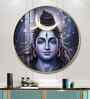 Shiva Blessing Acrylic Round Wall Art