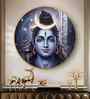 Shiva Blessing Acrylic Round Wall Art