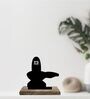 Shiva Linga Black Mango Wood & Iron Idol