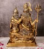 Shiva Parivar Brass Religious Idol