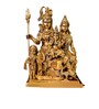 Shiva Parivar Brass Religious Idol