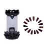 Shiva Smoke Fountain Black Polyresin Incense Holders