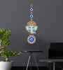 Ganesha Evil Eye Wooden Wall Hanging