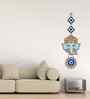 Ganesha Evil Eye Wooden Wall Hanging
