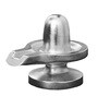Shivling Stone Religious Idol (Silver)