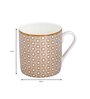 Shizen White 425ml Bone China 1 Pcs Coffee Mug