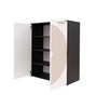 Shoe Rack  In Black Finish