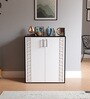 Shoe Rack  In White Finish