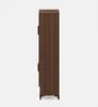Shoemate Shoe Rack In Dark Brown Finish