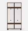 Shoemate Shoe Rack In Dark Brown Finish
