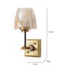Otto Antique Brass Metal Wall Sconces