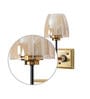 Otto Antique Brass Metal Wall Sconces