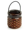 Shore Lights Handcrafted Brown
Ceramic Table Tea Light
Holder