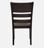 Shore Rubber Wood Dining Chair in Rio Brown Colour (Set Of 2)