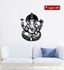 Shree Ganesha Blessings Metal Art Devotion Wall Decor