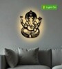 Shree Ganesha Blessings Metal Art Devotion Wall Decor