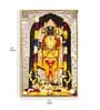 Shree Ram Lalla Colorful Canvas Print  Golden Frame