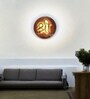 Handcrafted Shree Wall Art with LED Backlight (12 Inches)