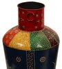 Multicolour Iron Vase, Set of 3