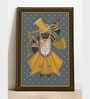 Shreenathji Pichwai Paintng Canvas Framed Wall Painting