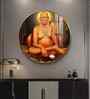 Shri Swami Samartha Acrylic Round Wall Art