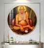 Shri Swami Samartha Acrylic Round Wall Art