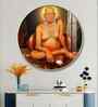 Shri Swami Samartha Acrylic Round Wall Art