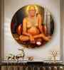 Shri Swami Samartha Acrylic Round Wall Art