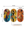 Set of 3  Colorful Ballerina Wooden Wall Hanging Set Of 3
