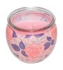 Shrink Sleeve Glass Candle (Rose)