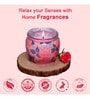 Shrink Sleeve Glass Candle (Rose)