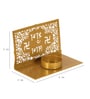 Shubh Labh Metal Single Tealight Holder