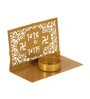 Shubh Labh Metal Single Tealight Holder