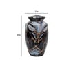 Shungite Metal Temple Jar Cum Table Vase