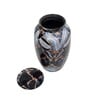 Shungite Metal Temple Jar Cum Table Vase
