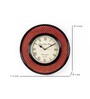 Shy Multicolour MDF Wall Clock