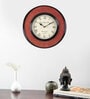 Shy Multicolour MDF Wall Clock