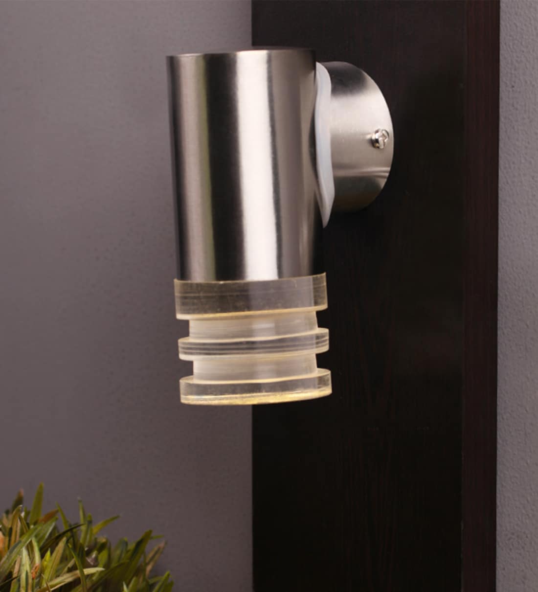Buy Silver Metal Outdoor Wall Light by Korvel at 38 OFF by Korvel
