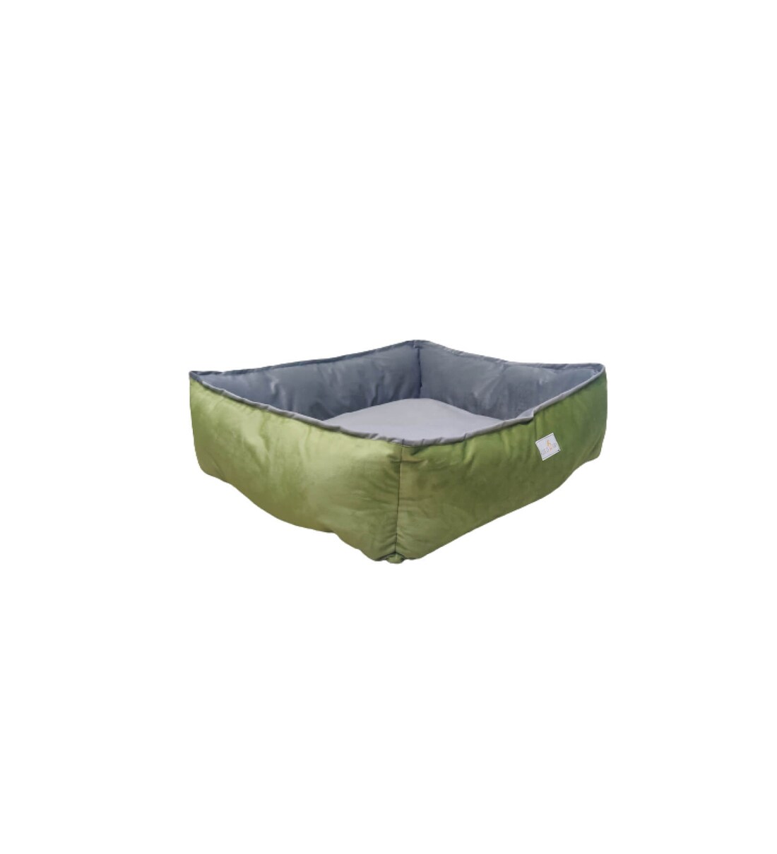 Buy Simba Large Pet Bed with Bolster in Turkish Velvet by House of