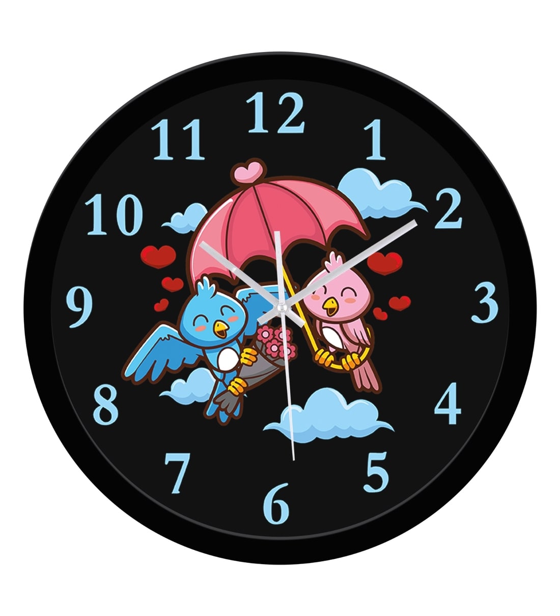Buy Singing Birds Wall Clock in Multicolour by WENS Online Kids Wall Clocks Kids Wall Clocks