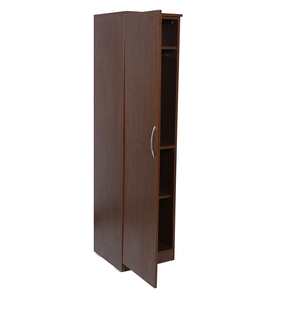 Buy 1 Door Wardrobe in Dark Choco finish by FullStock Online 1 Door